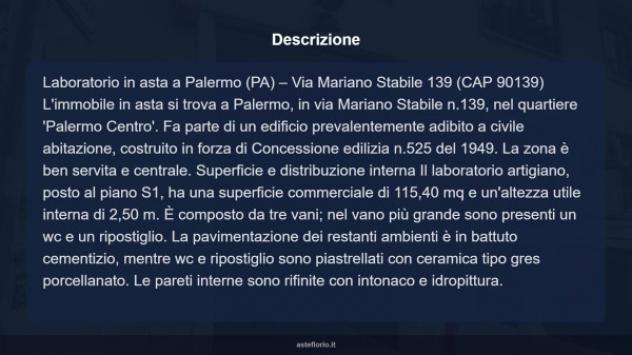 Immobile in asta di 115 m² in vendita a Palermo - Foto 7
