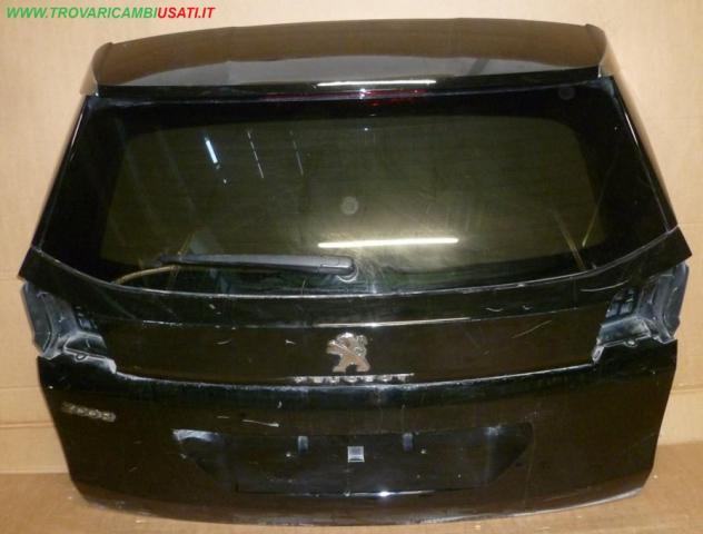 PORTELLO POST. NERO MET. C/MOT. Carrozzeria Lamierati esterni Portello Portello post. PEUGEOT - 3008 - 01-09-2016 -