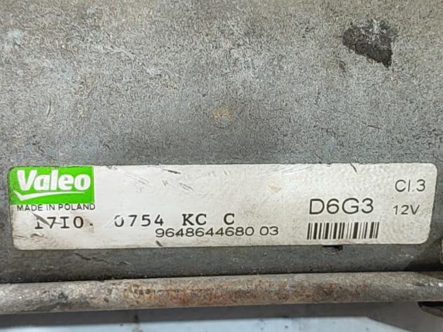 MOTORINO D' AVVIAMENTO CITROEN C3 Serie 964864468003 HFV benzina 1124 (0915) - Foto 4