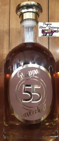 GRAPPA BARRICATA UVE PRIMITIVO PUGLIA, CANTORE DI CASTELFORTE, VOL.43° 700 ML