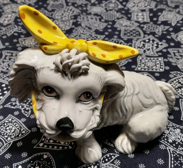 cagnolino in ceramica vintage - Foto 5