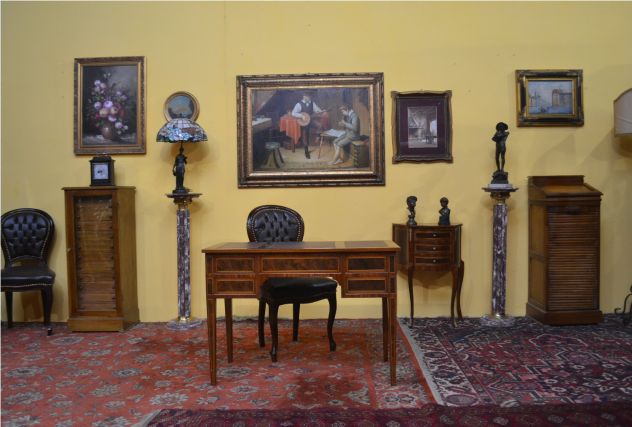 Schedario-classificatore a vetrina con 12 cassetti - Foto 2