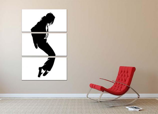 Quadro Michael Jackson dipinto a mano pop art