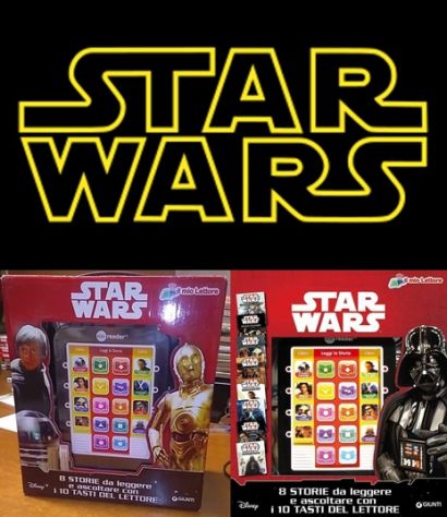 STAR WARS 8 storie da leggere e ascoltare con i 10 TASTI DEL LETTORE, 2016.