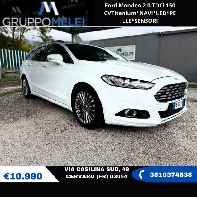 Ford Mondeo 2.0 TDCi 150 CVTitanium*NAVI*LED*PELLE*SENSORI