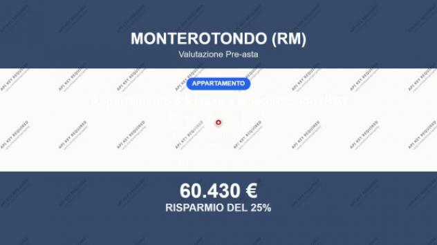 Immobile in asta di 64 m² in vendita a Monterotondo