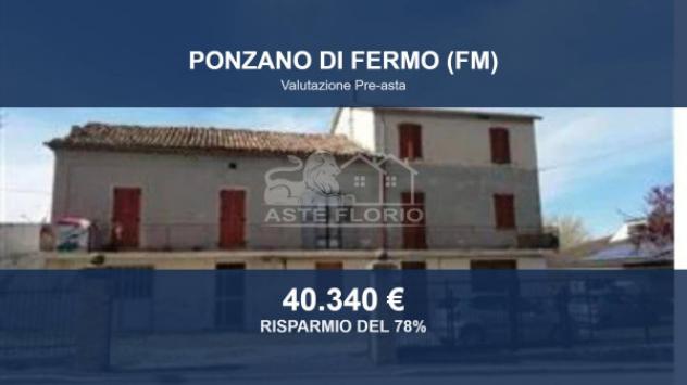 Immobile in asta di 382 m² con più di 5 locali in vendita a Ponzano di Fermo