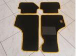 Tappetini logo Abarth Fiat 500 F L R Fiat 126 1' serie FSM Personal bis