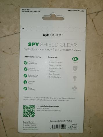 Spy Shield Clear Samsung S7 - Pellicola protettiva anti-spia - Foto 2