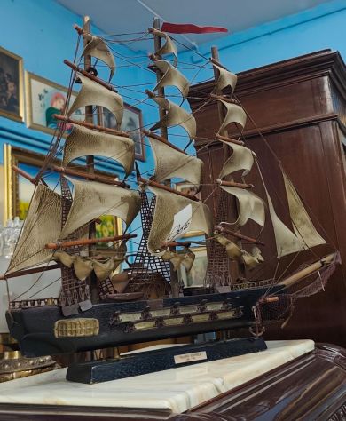 Modellino Decorativo di Vascello Storico – 25239 - Foto 4
