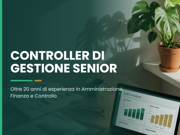 CONTROLLER DI GESTIONE SENIOR