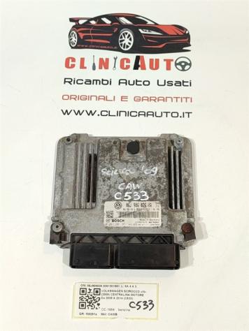 CENTRALINA MOTORE VOLKSWAGEN Scirocco Serie (137) 06J906026AR 0261201951 CAWB benzina 1984 (0814)
