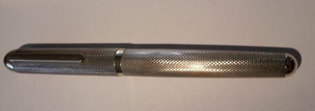 Penna Stilografica argento 925 placcata oro 471st18 caricamento a stantuffo. - Foto 6