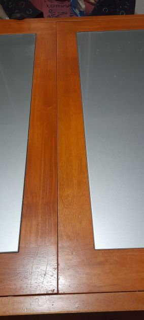 Tavolo in legno e vetro allungabile - Foto 10