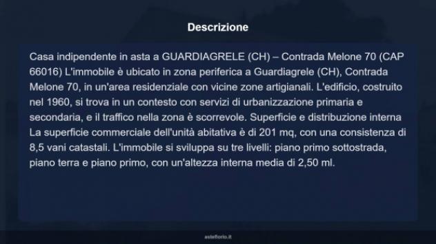 Immobile in asta di 201 m² con più di 5 locali in vendita a Guardiagrele - Foto 12