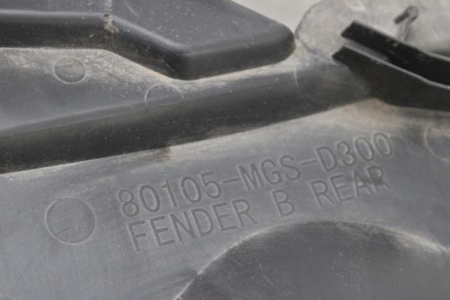 HONDA NC 700 X 80105MGSD300 PARAFANGO POSTERIORE RC63 12 - 13 REAR MUDGUARD - Foto 4