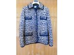 Giaccone donna CLUB VOLTAIRE leopardato imbottito Tg. M, made Italy