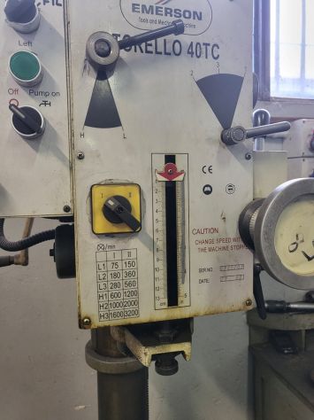 TRAPANO FRESA EMERSON MOD 40 TC - Foto 2