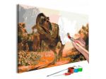 Quadro Fai Da Te 60x40 Cm. Animali N. 3 Arredalacasa Spedizione Gratis