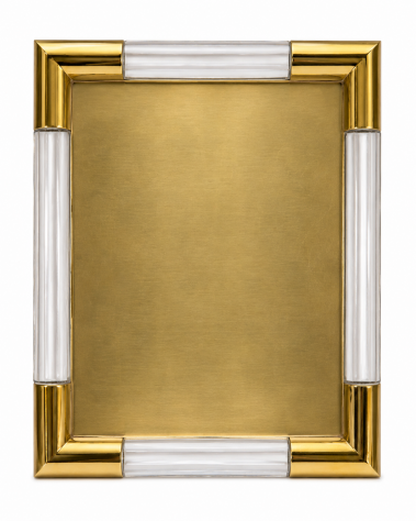 Portaritratti Gucci in ottone e metacrilato
