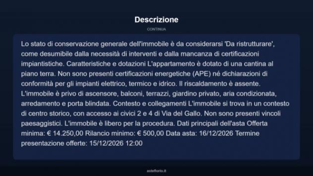 Immobile in asta di 60 m² in vendita a Luco dei Marsi - Foto 4