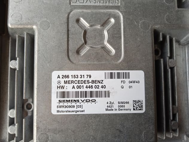 ECU ECU MERCEDES-BENZ A 170 SIM226 A2661533179 A0014460240 ECU MERCEDES-BENZ CL - Foto 3