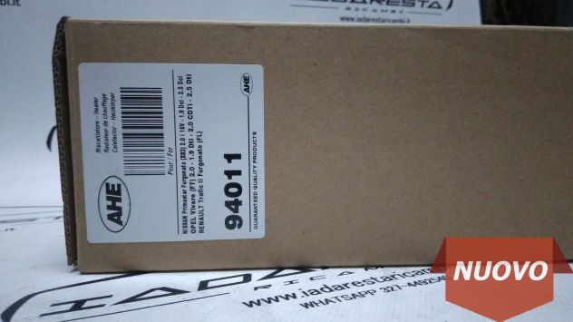 Radiatore Riscaldamento Trafic - Vivaro 271157059R - Foto 5