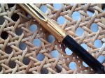 AURORA 98, , penna sfera laminato oro e fusto inferiore in materiale plastico