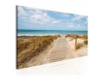 Quadro Nella Spiaggia Di Mattina 135x45 E 150x50 ARREDALACASA