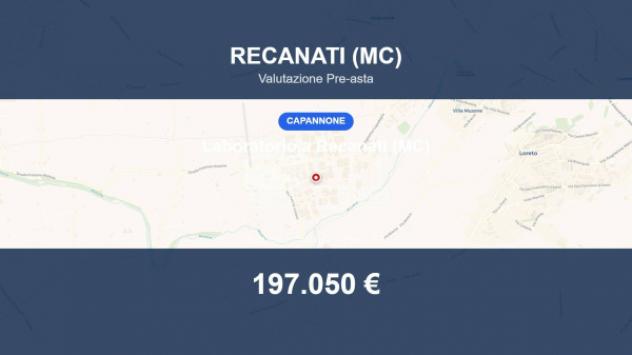 Immobile in asta di 2355 m² in vendita a Recanati