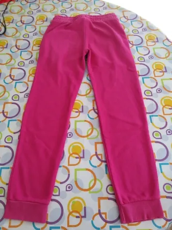 Pantalone tuta champion più Pantalone felpato bimba 6 anni In buono stato - Foto 4