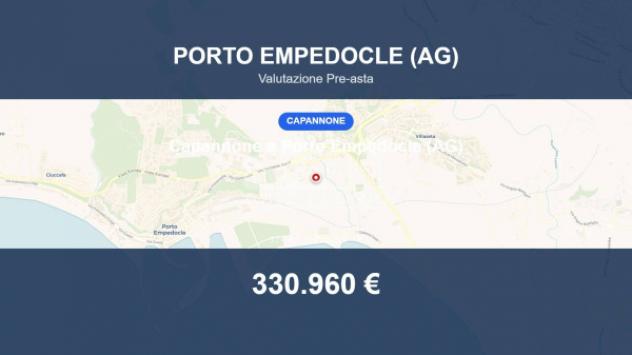 Immobile in asta di 974 m² in vendita a Porto Empedocle