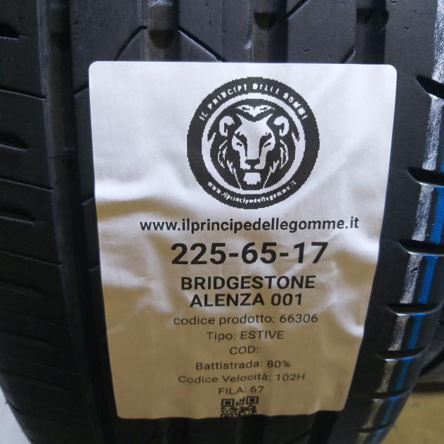 4 GOMME 225 65 17 BRIDGESTONE A66306 - Foto 2