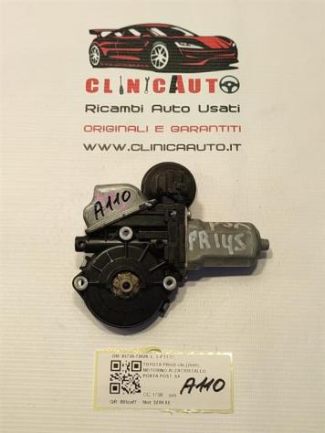 MOTORINO ALZAVETRO POSTERIORE SINISTRO TOYOTA Prius 3° Serie 85720-72020 (0916) - Foto 2