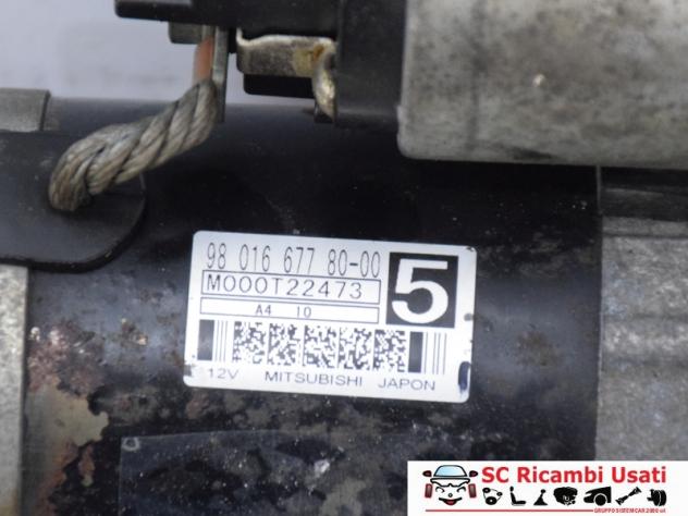 Motorino Avviamento Peugeot 208 1.4 Hdi 9801667780 - 30153 - Foto 2