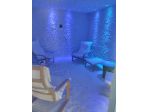 Allestimento grotta di sale completa+arredi e lettino riscaldato SPA