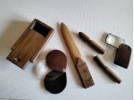 Accessori scrivania 30/40 in legno vintage