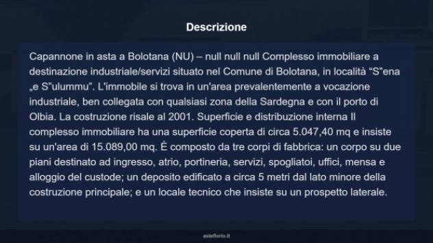Immobile in asta di 15089 m² in vendita a Bolotana - Foto 9