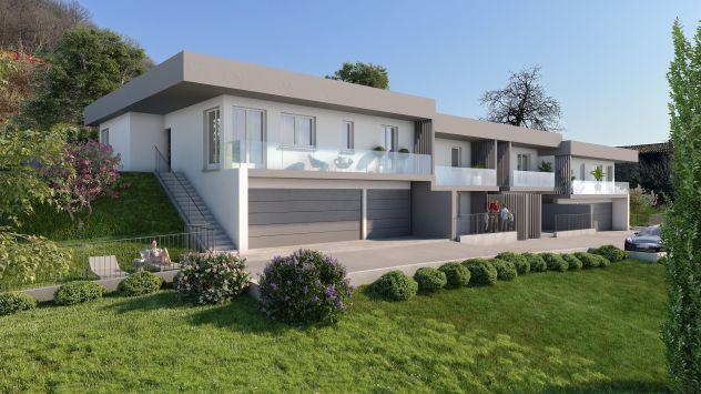 Nembro collinare trilocale doppi servizi Nuovo classe A4