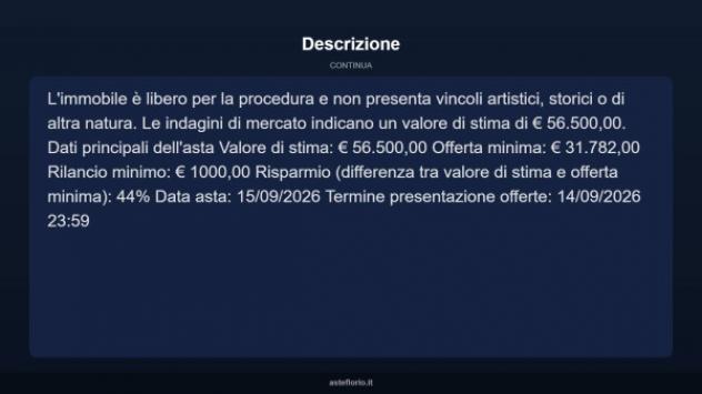 Immobile in asta di 45 m² in vendita a Tempio Pausania - Foto 14