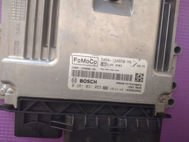 FORD FIESTA MK8 1.5 TDCI 0281031055 DIESEL ECU DA6A 12A650-MA CENTRALINA MOTOR - Foto 4