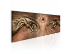 Quadro La Creazione Di Adamo Cm. 120x40 E 135x45 ARREDALACASA