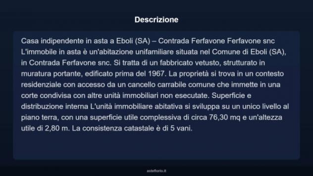 Immobile in asta di 76 m² in vendita a Eboli - Foto 3