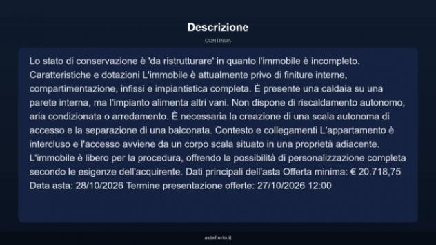 Immobile in asta di 40 m² in vendita a Nocera Inferiore - Foto 3