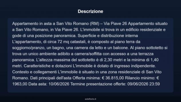 Immobile in asta di 72 m² in vendita a San Vito - Foto 13