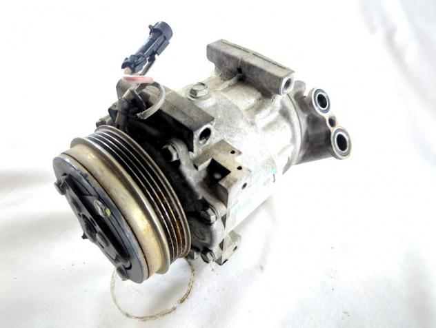 504384357 COMPRESSORE CLIMATIZZATORE CLIMA A/C FIAT DUCATO 2.3 D 88KW 6M 2P (2011) RICAMBIO USATO - Foto 2
