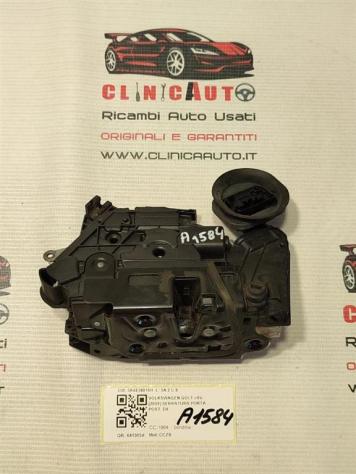 SERRATURA POSTERIORE DESTRA VOLKSWAGEN Golf 6 Berlina 5K4839016H (0812)