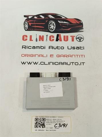 CENTRALINA SENSORI DI PARCHEGGIO BMW X1 Serie (E84) 9225824 66.20-9225824 N47D20C (0915) - Foto 4