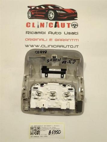 PLAFONIERA CITROEN C3 Serie 96887290BJ01 9811856577 HM05 (16) - Foto 3