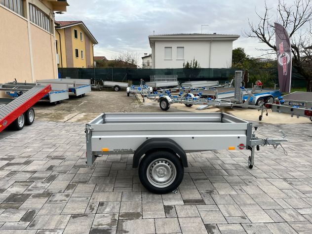 SAFARIWAYS Carrello HeavyDuty 750 kg immatricolazione 2025 colore argento - Foto 3